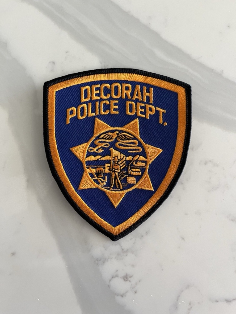 Decorah Iowa Police Department Patch New